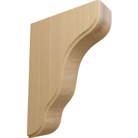 Ekena Millwork 1 3/4"W x 5 1/4"D x 7 1/2"H Plymouth Wood Bracket, Cherry BKTW02X05X08PLCH
